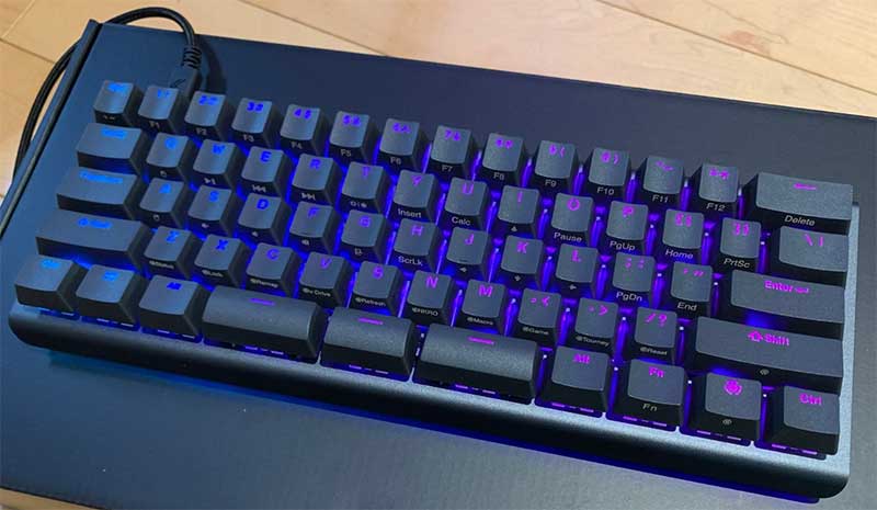 KINESIS Gaming TKO Mechanical Keyboard Barebones Kit