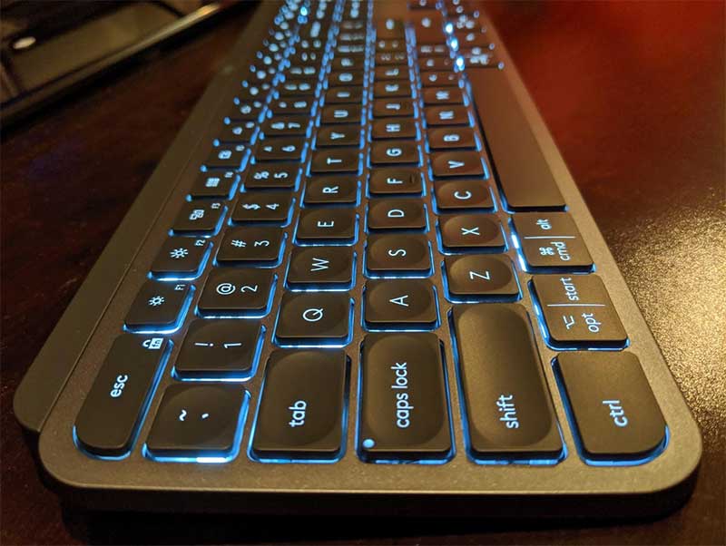 Logitech MX Keys Minimalist Wireless Keyboard