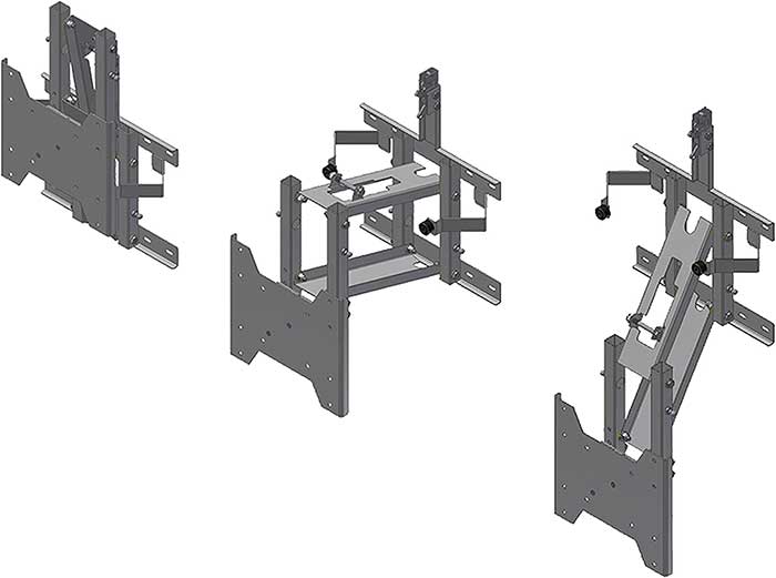 MORryde Drop Down TV Wall Mount