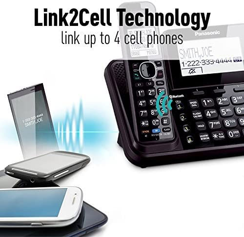 Panasonic 2-Line Cordless Phone System with Bluetooth