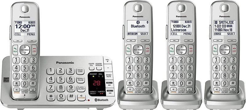 Panasonic Link2Cell Bluetooth Cordless Phone System