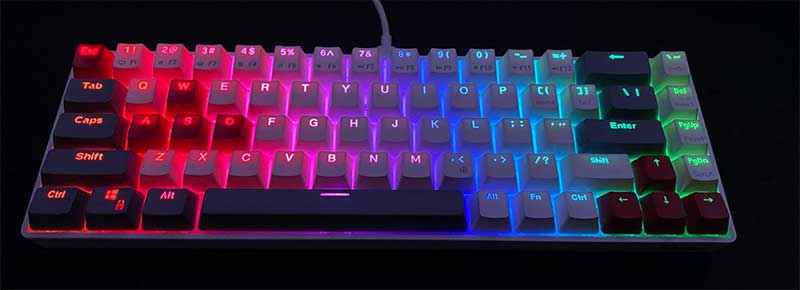 RK ROYAL KLUDGE RK68 Wired 65 Mechanical Keyboard