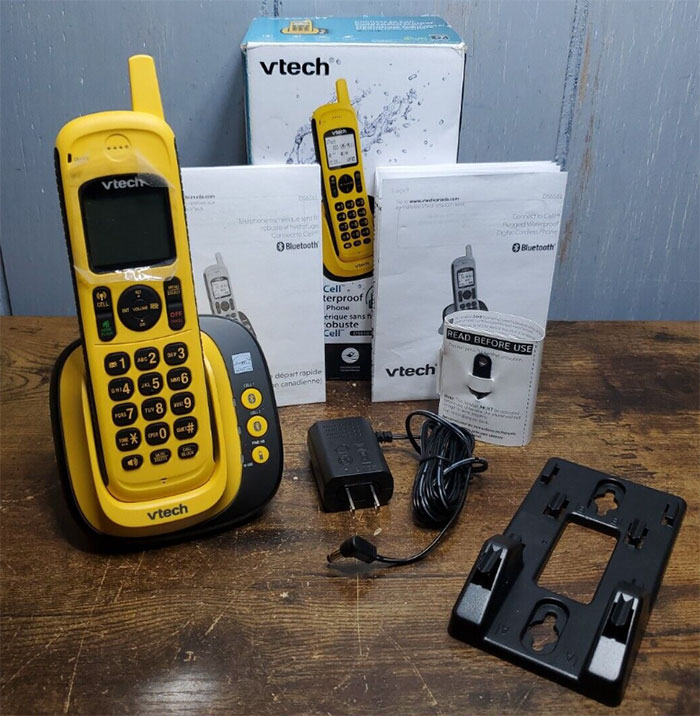 VTech DS6161w Rugged Bluetooth Cordless Phone