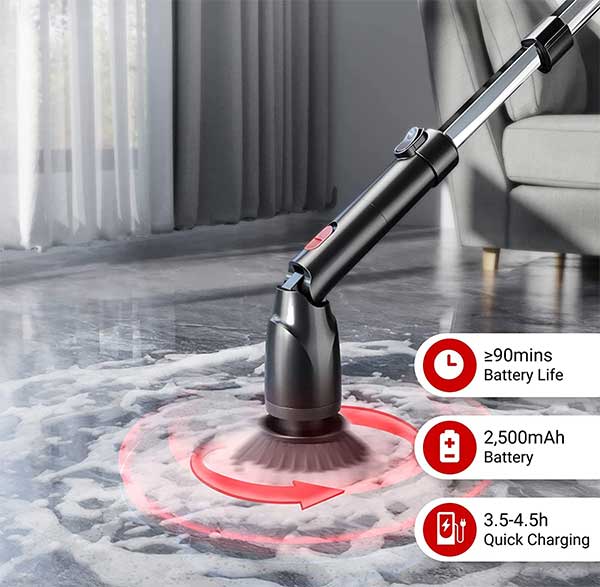VacLife Cordless Electric Spin Scrubber