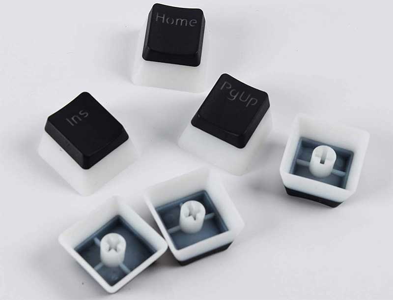 YMDK Doubleshot Sine Through Pudding Keycaps