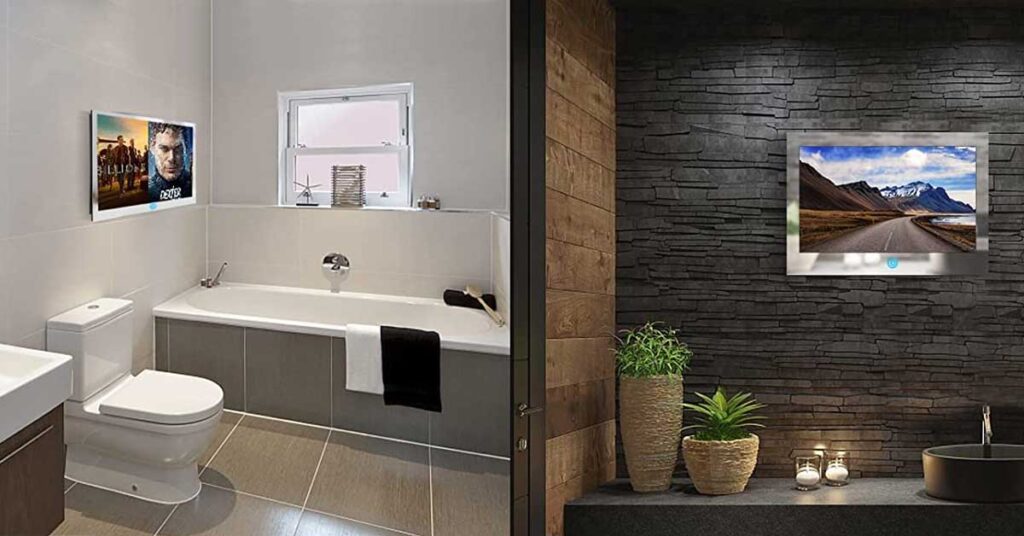 What's the Best Waterproof Bathroom Mirror TV? [Guide for 2023]