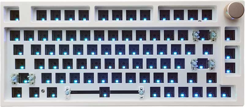 keydous NJ80-AP Wireless Mechanical Barebones Keyboard