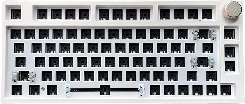 keydous NJ80-AP Wireless Mechanical Barebones Keyboard