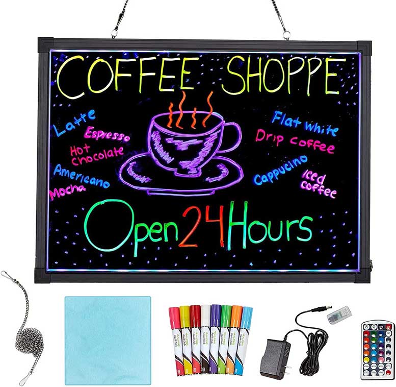 5 Best LED Message Boards for Writing, Drawing and Painting [2023