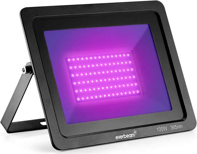 Everbeam 100W UV LED Black Light Flood Light