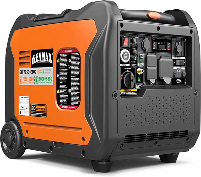 GENMAX Portable Dual Fuel Inverter Generator