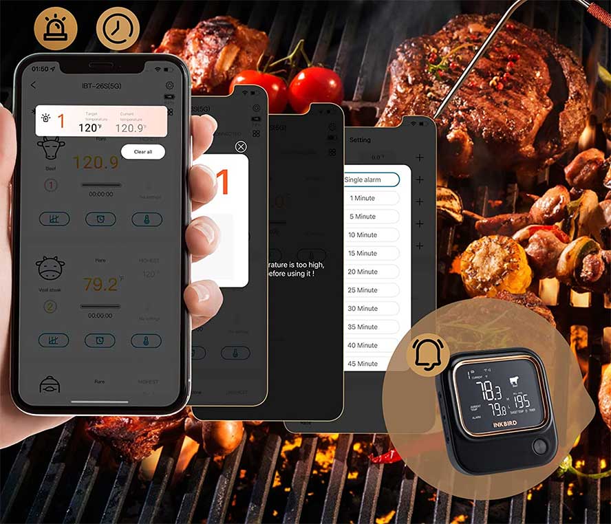 INKBIRD 5G Grilling Thermometer 