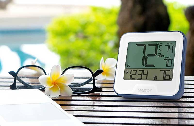 RF-707 Wireless Floating Swimming Pool Thermometer 10~60 degree C (14 –  Gain Express