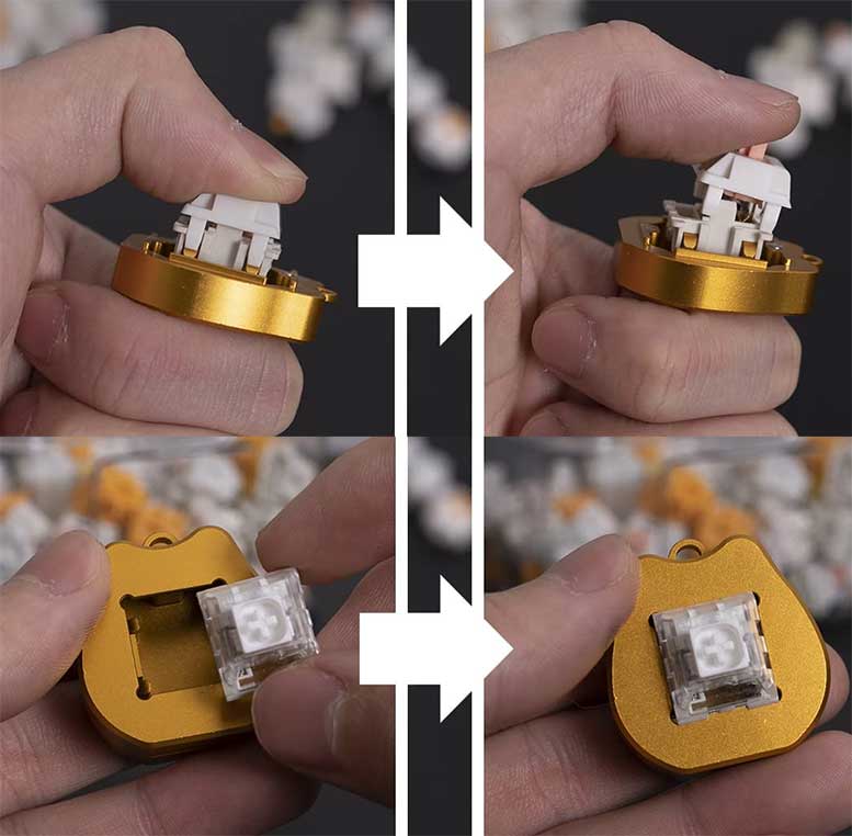  Lucky Cat Aluminum Switch Opener