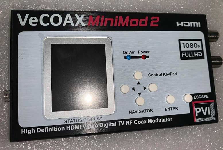 MINIMOD 2 Vecoax HDMI to Coax Modulator