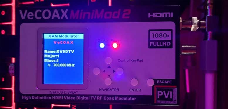 MINIMOD 2 Vecoax HDMI to Coax Modulator