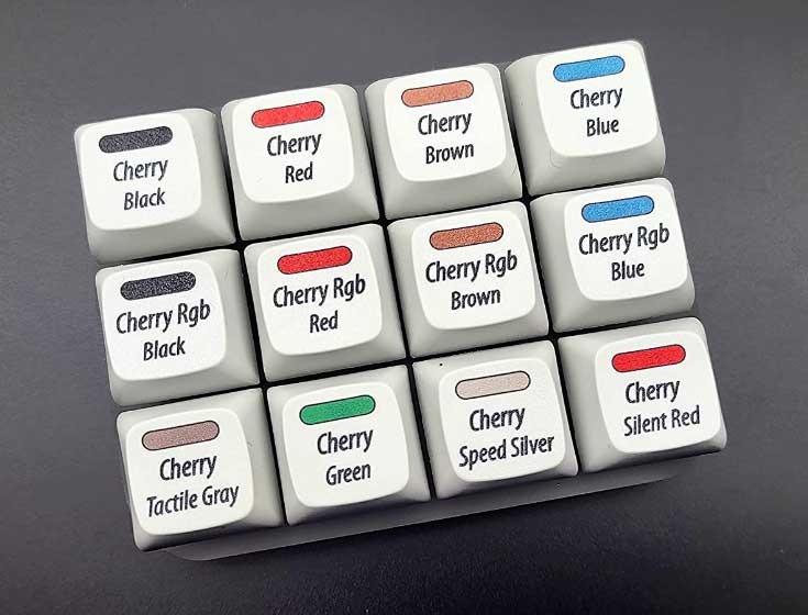 Max keyboard Cherry MX Switch Tester Sampler