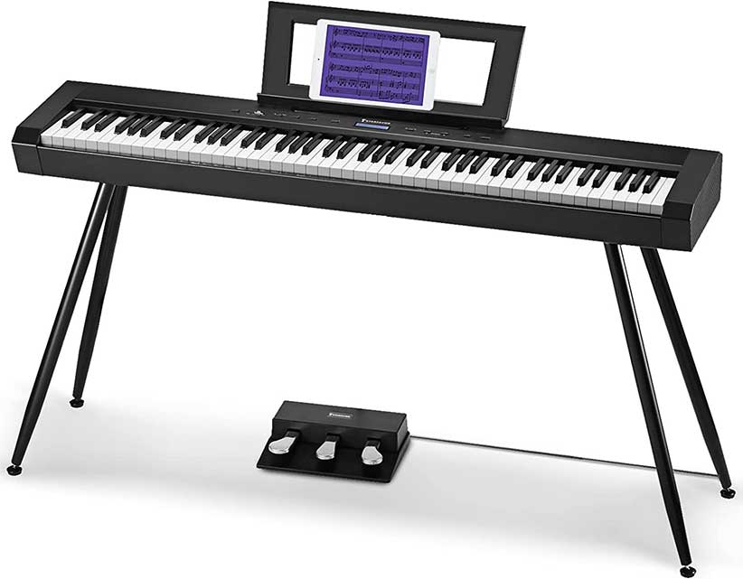 Starfavor Digital Piano 88 Key Weighted Keyboard