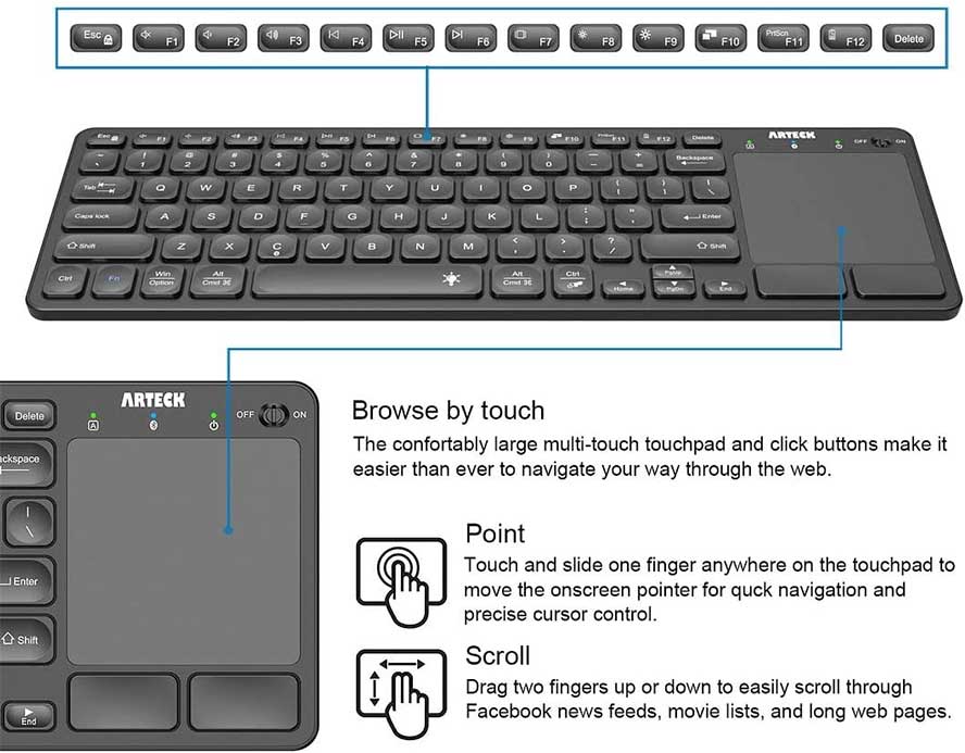 Arteck-TV-Keyboard