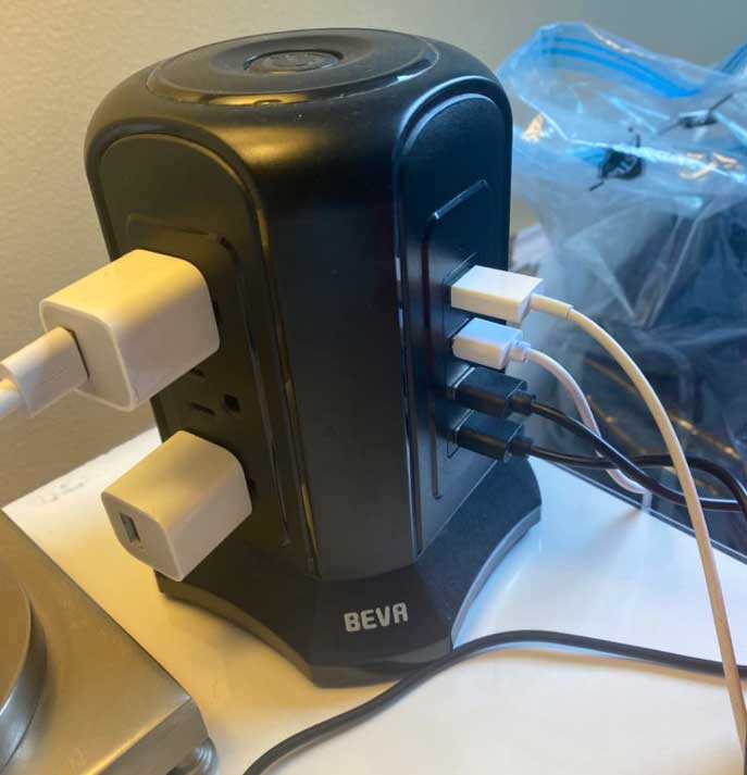 BEVA-Power-Strip-Tower-Surge-Protector