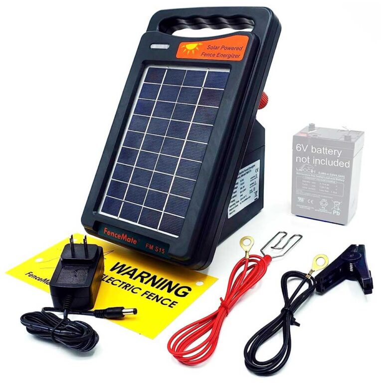 5 Best Solar Electric Fence Chargers [2023 Updated] Nerd Techy