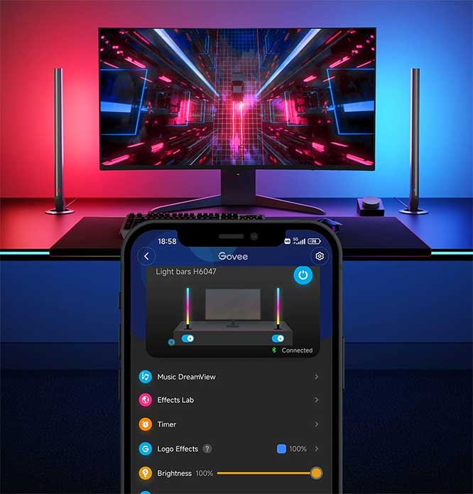 Govee-RGBIC-Gaming-Light-Bars