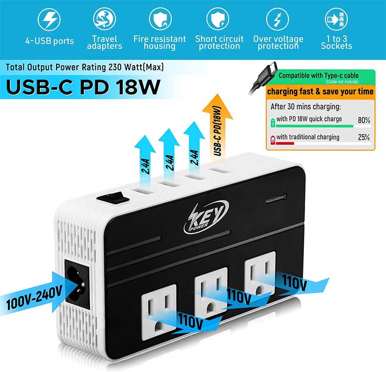 Key-Power-Step-Down-Voltage-Converter