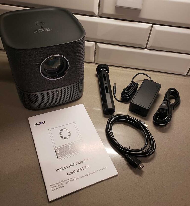 Unboxing, Testing and Review of the MUDIX Video Projector
