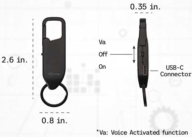 TCTEC-Keychain-Voice-Recorder