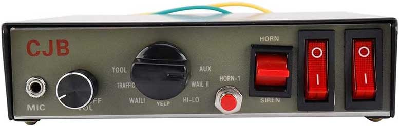 BTSHUB-200-Watt-12V-Police-Siren-Emergency-Loudspeaker-Amplifier-System