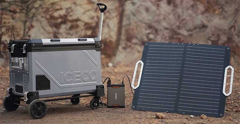ICECO-APL55-Silver-solar panel