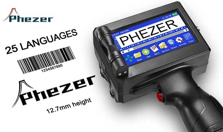 Phezer-P15-Handheld-Inkjet-Printer