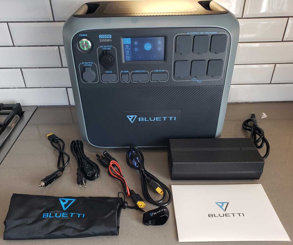 bluetti ac200p unboxing