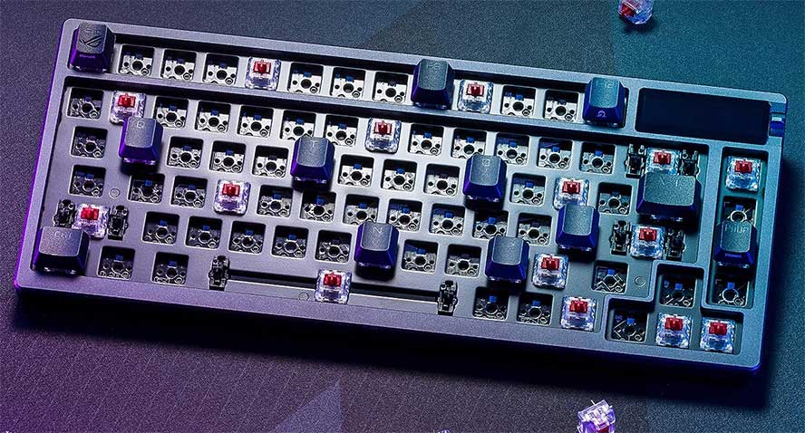 ASUS-ROG-Azoth-75-percent-Wireless-DIY-Custom-Gaming-Keyboard