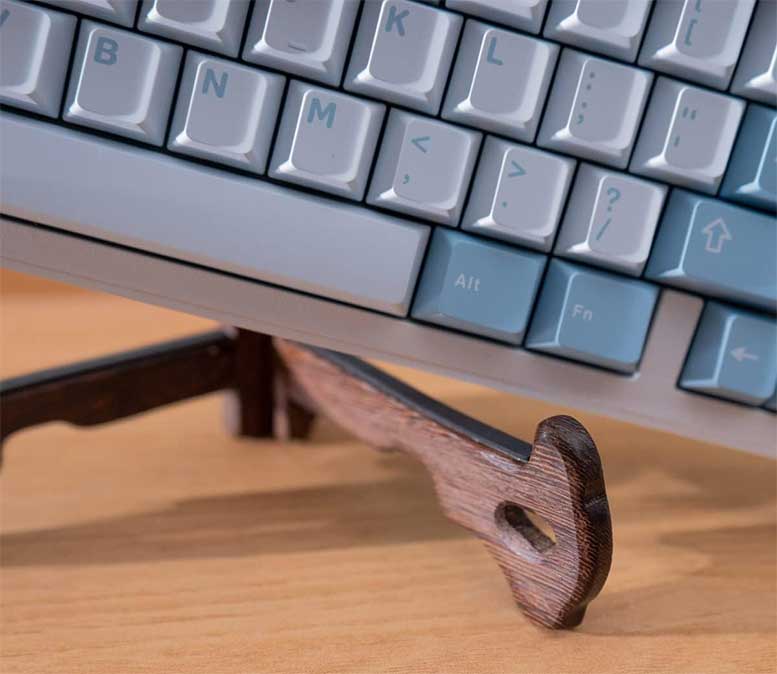 Hunfuthr-Wooden-Keyboard-Stand
