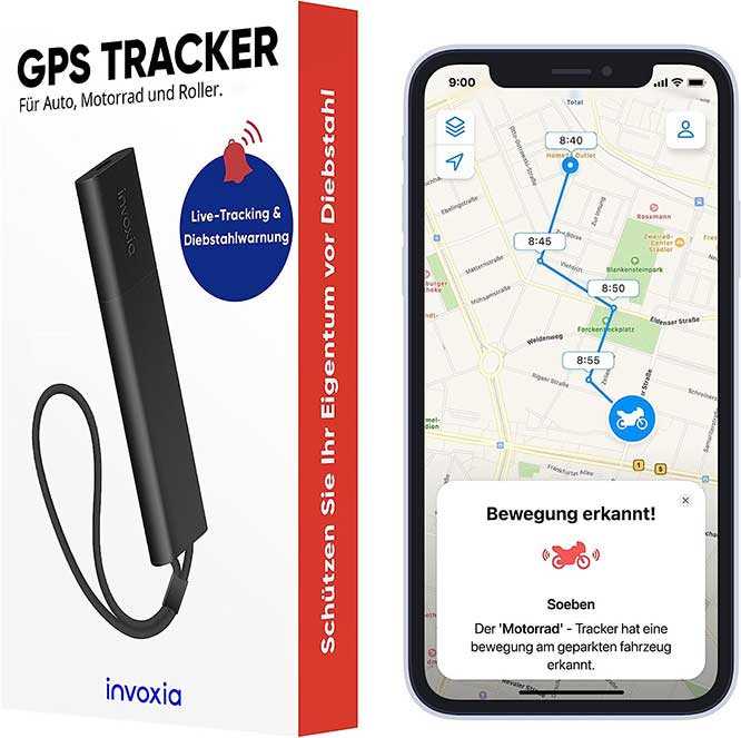 Invoxia Real Time GPS Tracker