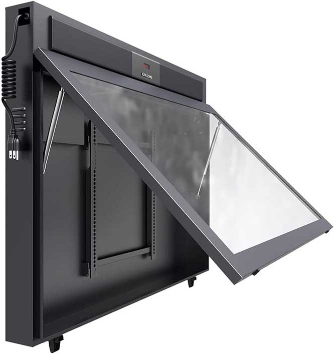 KUVASONG Waterproof Outdoor TV Enclosure