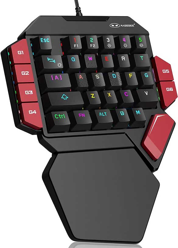 MageGee One Handed Gaming Keyboard