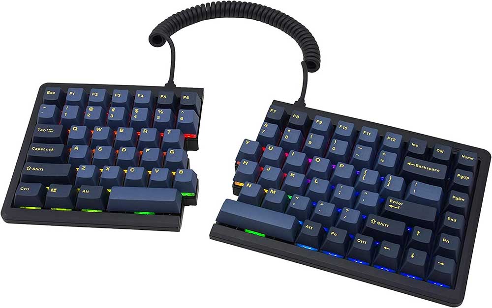 Mistel MD770 RGB (Wired + Wireless) Split Keyboard