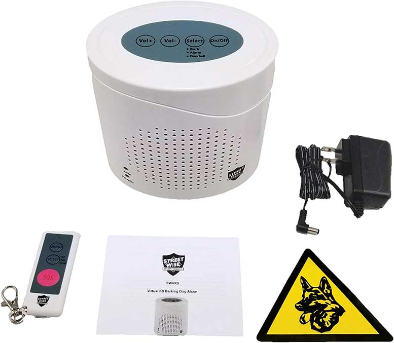 Streetwise Virtual K9 Barking Dog Alarm