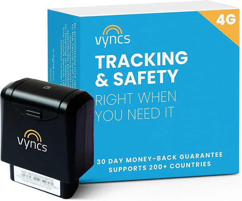 Vyncs GPS Tracker for Vehicles