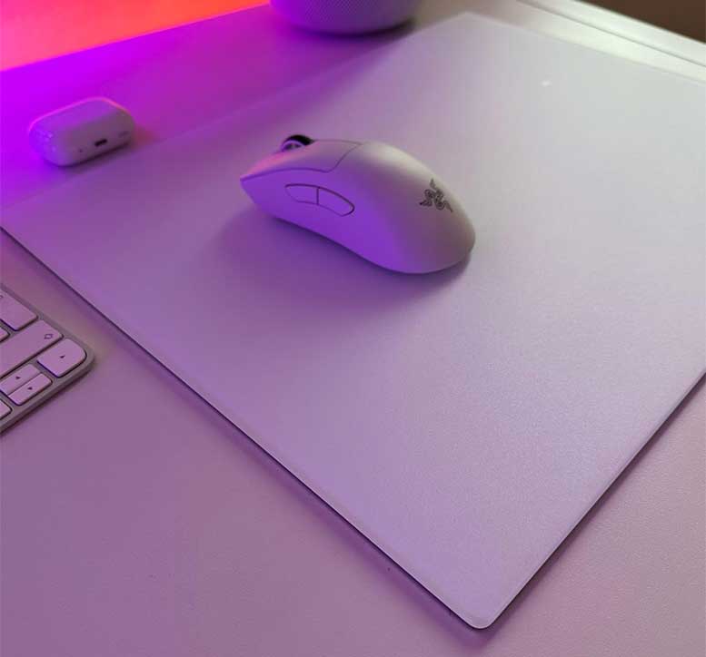 glass mouse pad