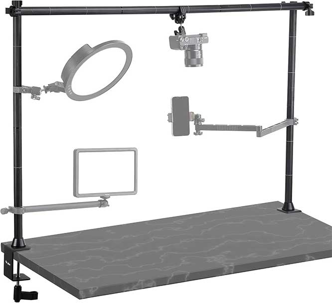 jusmo LS15 Desk Overhead Camera Mount Rig