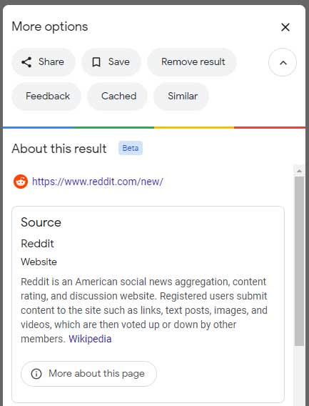 reddit google cache