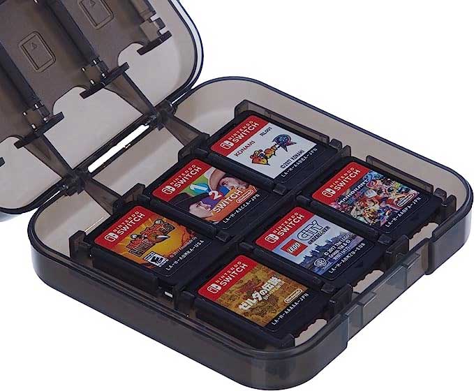 Amazon Basics Nintendo Switch Game Storage Case