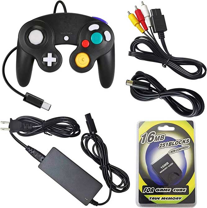 AreMe GameCube Accessories Bundle