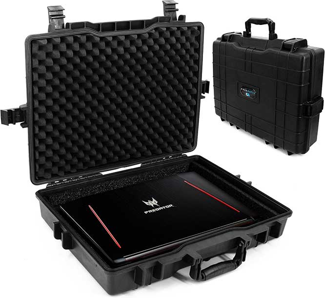 CASEMATIX Waterproof Laptop Hard Case