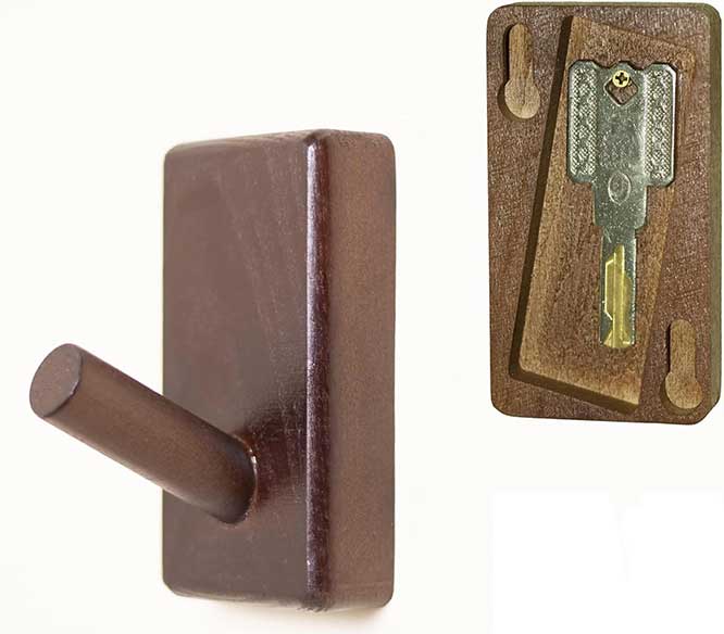 Jallyphy Hidden Key Storage Wall Hook