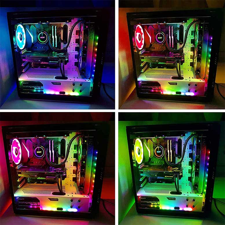 Speclux-PC-Addressable-RGB-LED-Strip-Lights-Kit