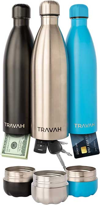 TRAVAH Diversion Safe Water Bottle